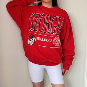 Vintage Georgia bulldogs crewneck sweatshirt